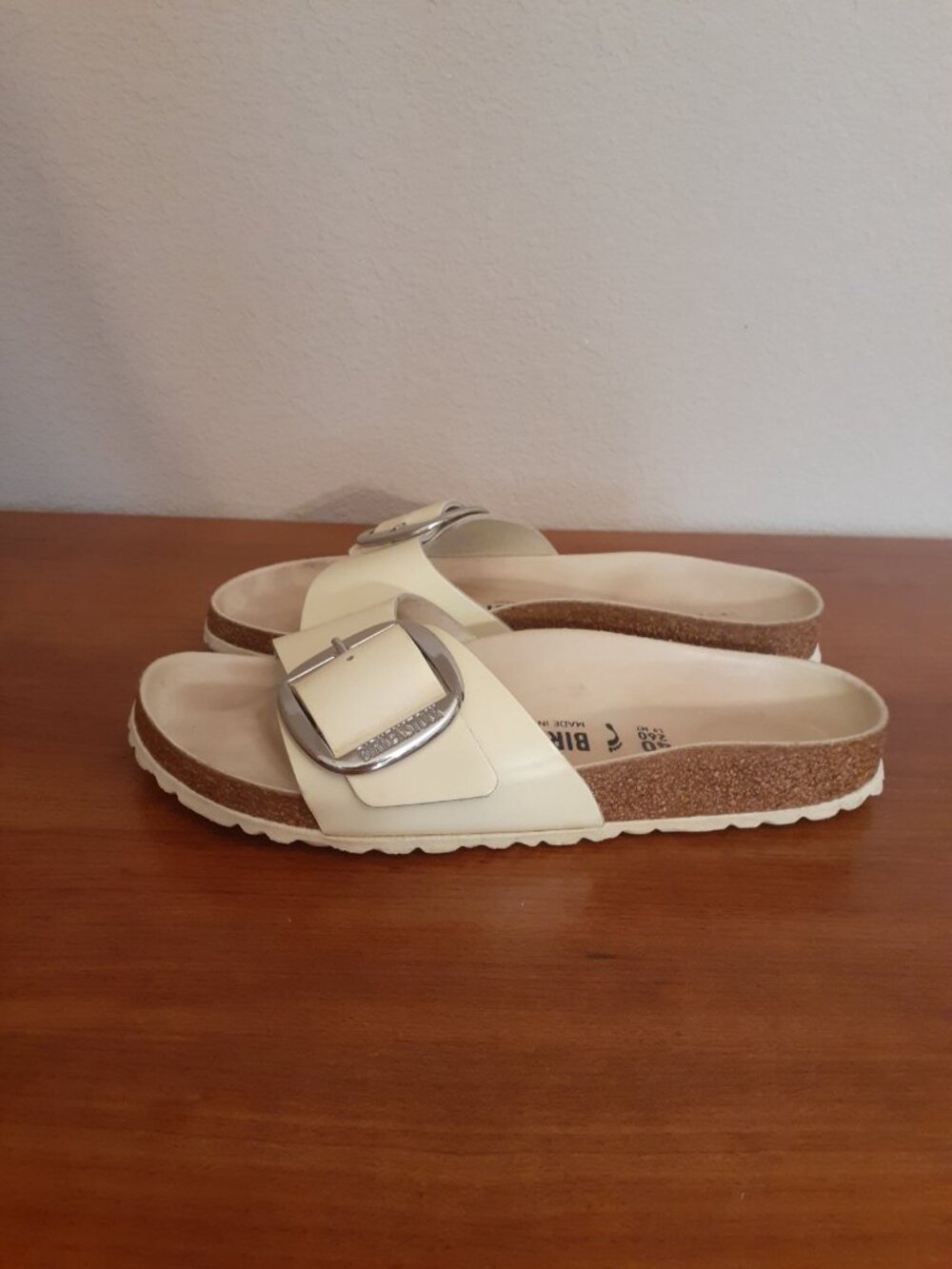Birkenstock Madrid Big Buckle Slide Sandal - Picture 3 of 10